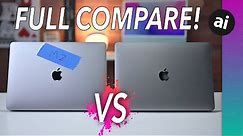 M1 VS M2 13" MacBook Pro! Detailed Comparison & Benchmarks!