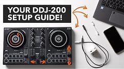 Getting started with the Pioneer DJ DDJ 200 - Beginners Set Up Guide