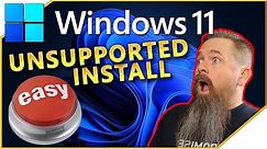 Easiest Way to Install Windows 11 ON Anything!!!