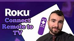 How to Connect Roku replacement remote to TV