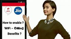 What is wifi calling | how to activate wifi calling | vowifi | benefits | Airtel | Jio