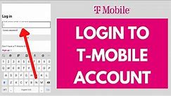 How to Login to TMobile Money Account | T-Mobile Money Sign In 2021