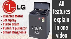 Lg top load washing machine FULL REVIEW AND DEMO 2022 | 10kg capacity | T10SJMB1Z |