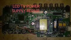 How to Fix Your LCD TV Power Supply /SMPS REPAIR