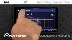 How To - AVH-X2800BS - Audio Settings Standard Mode