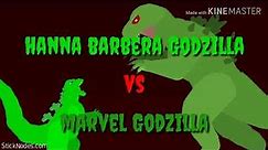 Hanna barbera Godzilla vs marvel Godzilla