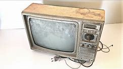 Perfect restoration of antique TV - 35-year-old KOREA Samsung TV Restoration