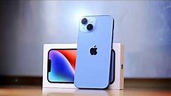 NEW iPhone 14 UNBOXING and IMPRESSIONS (iPhone 14 Blue 128gb)