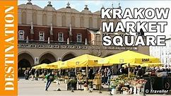 Kraków Market Square - Walking Tour of the Square - Krakow Travel video