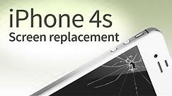 iPhone 4s screen replacement disassembly and reassembly [english]