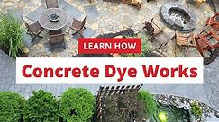 How Concrete Dye Works | Direct Colors