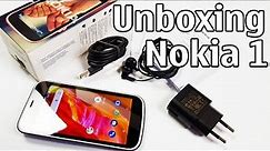 Nokia 1 Unboxing 4K with all original accessories One TA-1047 review