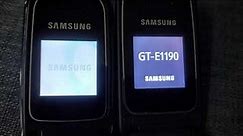 Samsung GT-E1150 vs GT-E1190 | Speed Comparison