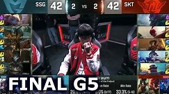 SKT vs SSG - Game 5 Grand Finals Worlds 2016 | LoL S6 World Championship Samsung vs SK Telecom T1 G5