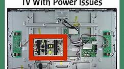 Repair A Flat Screen LCD TV With Power Issues - Power Board?