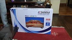 Sansui hd smart led tv review and unboxing
