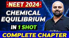 CHEMICAL EQUILIBRIUM in One Shot | Complete Chapter Of Physical Chemistry | NEET 2024