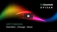 Smart UVC Disinfection Cabinets by Uvisan