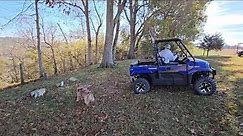2024 Kawasaki Mule Pro-MX LE First Month Thoughts - Pulling Broken Branches Out of an Oak Tree