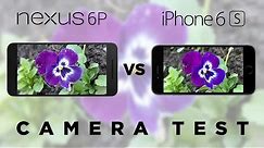 Nexus 6P vs iPhone 6s Camera Test Comparison