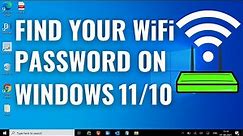 How to Find your WiFi Password Windows 11/10 WiFi [Easiest Way]