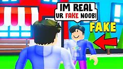 I found the FAKE fishyblox in Adopt Me..