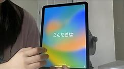 ASMR ipad air 4 unboxing (tapping focused, no talking)