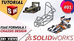 SOLIDWORKS - Formula 1 Chassis Design