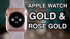Apple Watch Sport Gold & Rose Gold Unboxing and Overview!