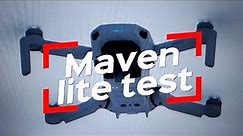 Maven Lite Track me test for Mini 2