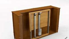Projects: DIY Motorized TV Lift Cabinet Using Linear Actuators