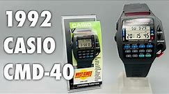 1992 Casio CMD-40 wrist remote control watch