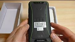 Blackview BV5500 unboxing, first turn