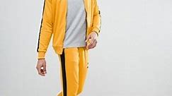Puma T7 Vintage Tracksuit in Yellow | ASOS