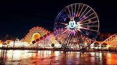 Disney California Adventure Park 2022 Night Walkthrough in 4K | Disneyland Resort Anaheim California