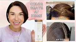 How To Color Grays At Home With One N' Only Argan Oil Hair Dye | Color 5NN