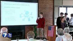 ‘This is beautiful;’ Teens help local seniors learn technology how to use technology