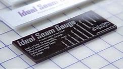How to Use the Ideal Seam Guide and Gauge for a Perfect 1/4 inch Seam - Fat Quarter Shop