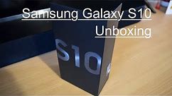 Unboxing the Samsung Galaxy S10 - Prism Black
