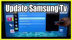 How to Update Software on Samsung Smart TV (Update Apps & Smart Hub)