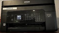Epson WF-2830 Accessing Firmware Update Mode