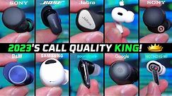 2023 TOP Earbuds for Phone Call Quality! 👑 (Tested in NOISY Public Place)