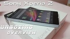 Sony Xperia Z Unboxing & Hands On Overview