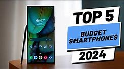 Top 5 BEST Budget Smartphones in (2024)