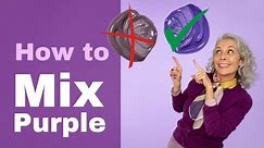 Mixing Colors: How to Mix Purple