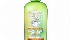 Garnier Fructis Sleek & Shine Glass Hair Water, 10 Seconds Lamellar Rinse Out, Argan Oil, 6.0 Fl Oz, 1 Count (Packaging May Vary)
