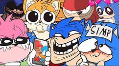 Sonic and Tails THE ULTIMATE ANIMATED MEME MIX