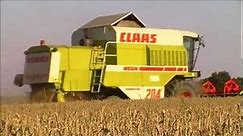 Żniwa 2011/CLAAS Dominator MEGA 204/Valtra n101/Zetor Forterra 11441, 5340