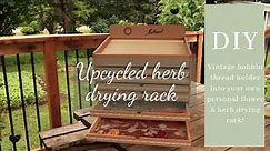 DIY Drying rack for herbs & flowers