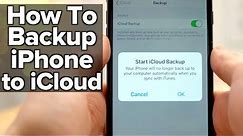 How to backup your iPhone to Apple's iCloud